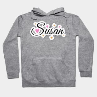 Susan name cute design Hoodie